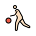 Person Bouncing Ball: Light Skin Tone Emoji Copy Paste ― ⛹🏻 - openmoji