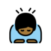 Person Bowing: Medium-dark Skin Tone Emoji Copy Paste ― 🙇🏾 - openmoji