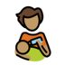 Person Feeding Baby: Medium Skin Tone Emoji Copy Paste ― 🧑🏽‍🍼 - openmoji