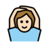 Person Gesturing OK: Light Skin Tone Emoji Copy Paste ― 🙆🏻 - openmoji