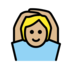 Person Gesturing OK: Medium-light Skin Tone Emoji Copy Paste ― 🙆🏼 - openmoji