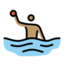 Person Playing Water Polo: Medium Skin Tone Emoji Copy Paste ― 🤽🏽 - openmoji