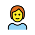 Person: Red Hair Emoji Copy Paste ― 🧑‍🦰 - openmoji