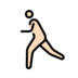 Person Running: Light Skin Tone Emoji Copy Paste ― 🏃🏻 - openmoji