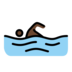 Person Swimming: Dark Skin Tone Emoji Copy Paste ― 🏊🏿 - openmoji