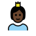 Person With Crown: Dark Skin Tone Emoji Copy Paste ― 🫅🏿 - openmoji