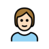 Person: Light Skin Tone Emoji Copy Paste ― 🧑🏻 - openmoji