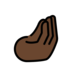 Pinched Fingers: Dark Skin Tone Emoji Copy Paste ― 🤌🏿 - openmoji