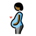 Pregnant Person: Medium-dark Skin Tone Emoji Copy Paste ― 🫄🏾 - openmoji