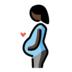 Pregnant Woman: Dark Skin Tone Emoji Copy Paste ― 🤰🏿 - openmoji