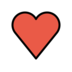 Red Heart Emoji Copy Paste ― ❤️ - openmoji