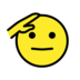 Saluting Face Emoji Copy Paste ― 🫡 - openmoji