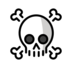 Skull And Crossbones Emoji Copy Paste ― ☠️ - openmoji