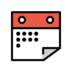 Spiral Calendar Emoji Copy Paste ― 🗓️ - openmoji