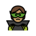 Supervillain: Medium Skin Tone Emoji Copy Paste ― 🦹🏽 - openmoji