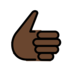Thumbs Up: Dark Skin Tone Emoji Copy Paste ― 👍🏿 - openmoji