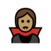 Vampire: Medium Skin Tone Emoji Copy Paste ― 🧛🏽 - openmoji