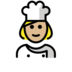 Woman Cook: Medium-light Skin Tone Emoji Copy Paste ― 👩🏼‍🍳 - openmoji