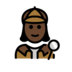 Woman Detective: Dark Skin Tone Emoji Copy Paste ― 🕵🏿‍♀ - openmoji