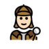 Woman Detective: Light Skin Tone Emoji Copy Paste ― 🕵🏻‍♀ - openmoji