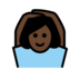 Woman Gesturing OK: Dark Skin Tone Emoji Copy Paste ― 🙆🏿‍♀ - openmoji