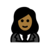 Woman In Tuxedo: Medium-dark Skin Tone Emoji Copy Paste ― 🤵🏾‍♀ - openmoji