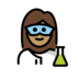 Woman Scientist: Medium Skin Tone Emoji Copy Paste ― 👩🏽‍🔬 - openmoji