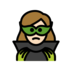 Woman Supervillain: Light Skin Tone Emoji Copy Paste ― 🦹🏻‍♀ - openmoji