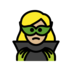Woman Supervillain: Medium-light Skin Tone Emoji Copy Paste ― 🦹🏼‍♀ - openmoji