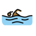 Woman Swimming: Medium-dark Skin Tone Emoji Copy Paste ― 🏊🏾‍♀ - openmoji
