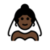 Woman With Veil: Dark Skin Tone Emoji Copy Paste ― 👰🏿‍♀ - openmoji