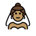 Woman With Veil: Medium Skin Tone Emoji Copy Paste ― 👰🏽‍♀ - openmoji
