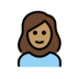 Woman: Medium Skin Tone Emoji Copy Paste ― 👩🏽 - openmoji