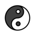 Yin Yang Emoji Copy Paste ― ☯️ - openmoji