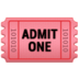 Admission Tickets Emoji Copy Paste ― 🎟️ - samsung