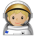 Astronaut: Medium-light Skin Tone Emoji Copy Paste ― 🧑🏼‍🚀 - samsung