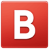 B Button (blood Type) Emoji Copy Paste ― 🅱️ - samsung