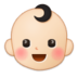 Baby: Light Skin Tone Emoji Copy Paste ― 👶🏻 - samsung