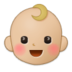 Baby: Medium-light Skin Tone Emoji Copy Paste ― 👶🏼 - samsung