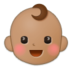 Baby: Medium Skin Tone Emoji Copy Paste ― 👶🏽 - samsung