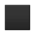 Black Medium Square Emoji Copy Paste ― ◼️ - samsung