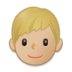 Boy: Medium-light Skin Tone Emoji Copy Paste ― 👦🏼 - samsung