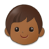 Child: Medium-dark Skin Tone Emoji Copy Paste ― 🧒🏾 - samsung