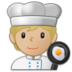 Cook: Medium-light Skin Tone Emoji Copy Paste ― 🧑🏼‍🍳 - samsung