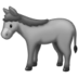 Donkey Emoji Copy Paste ― 🫏 - samsung