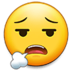 Face Exhaling Emoji Copy Paste ― 😮‍💨 - samsung