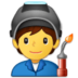 Factory Worker Emoji Copy Paste ― 🧑‍🏭 - samsung