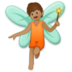 Fairy: Medium Skin Tone Emoji Copy Paste ― 🧚🏽 - samsung