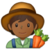 Farmer: Medium-dark Skin Tone Emoji Copy Paste ― 🧑🏾‍🌾 - samsung