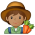 Farmer: Medium Skin Tone Emoji Copy Paste ― 🧑🏽‍🌾 - samsung